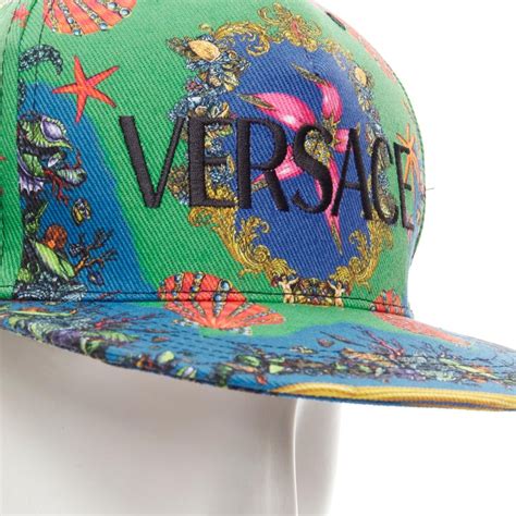 new VERSACE 2021 Tresor De La Mer 90's logo embroidered 